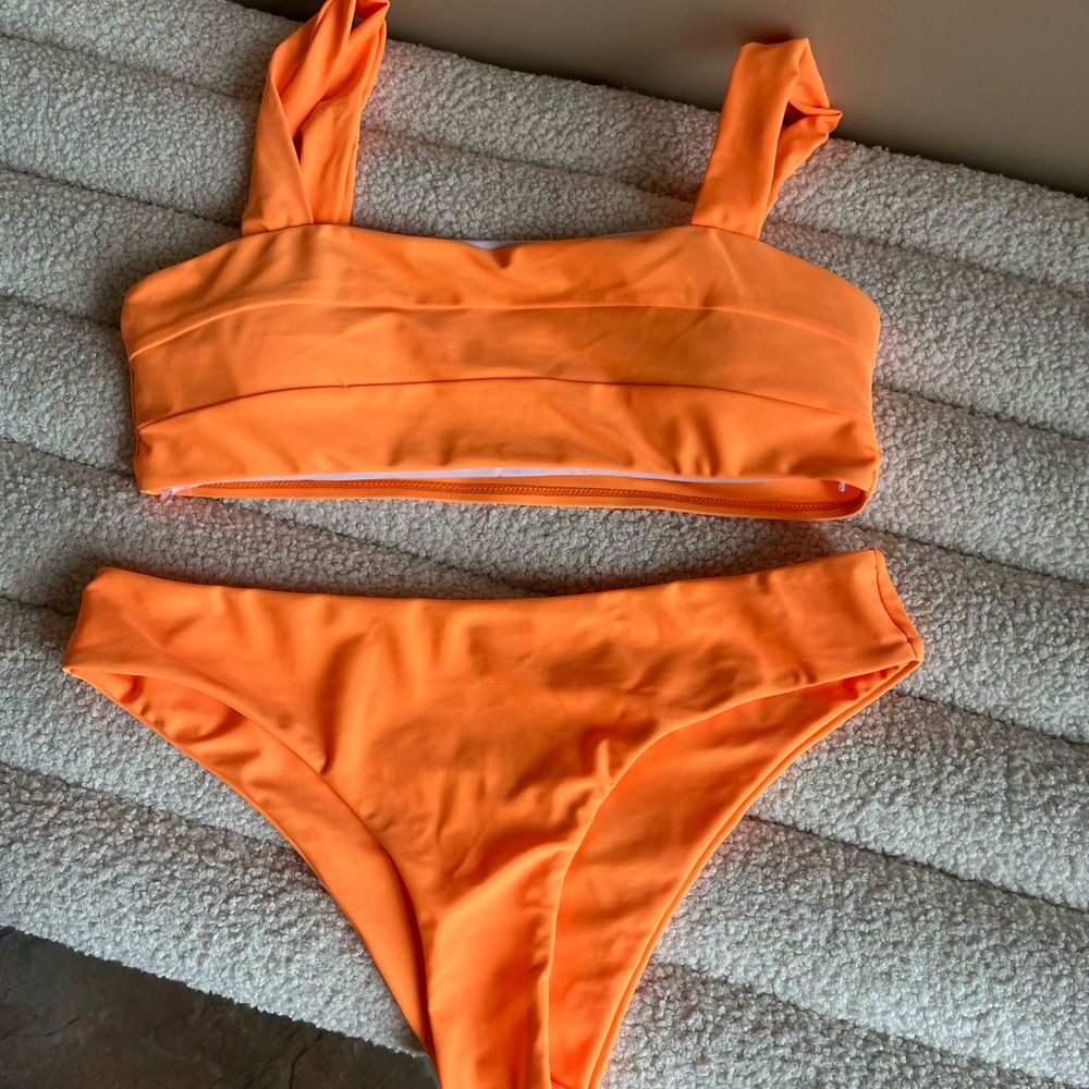Orange bikini